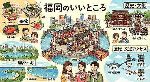 Fukuoka Highlights Collage