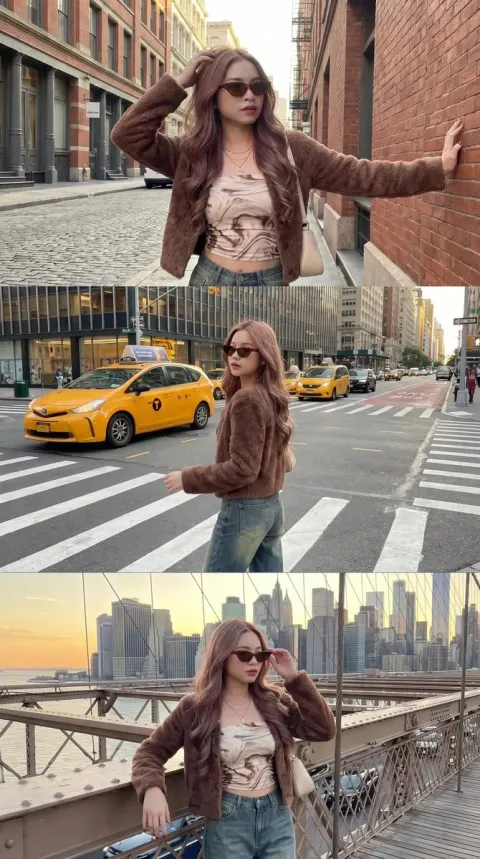 Cinematic New York Street Fashion Photography