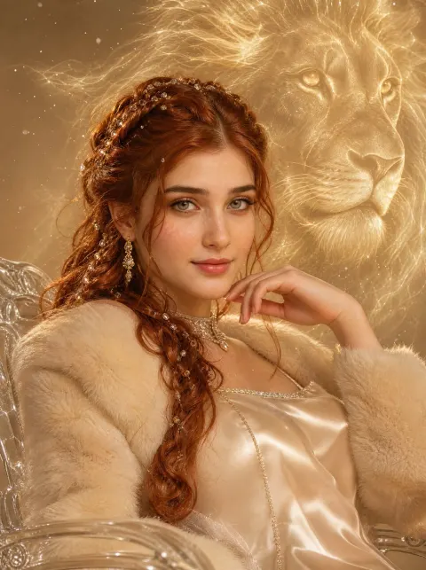 Crystal Queen Surreal Portrait