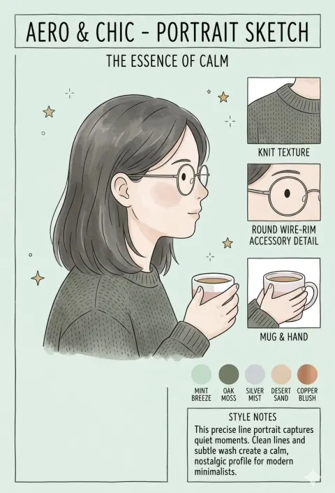 Minimalist Coffee Couple Portraits