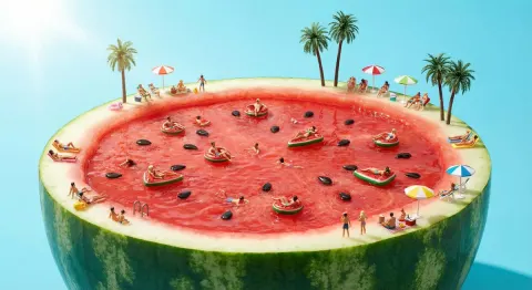 Watermelon Pool Summer Dream