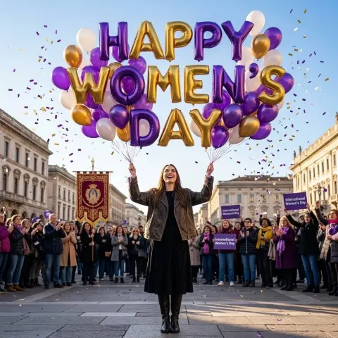 Women's Day Balloon Celebration