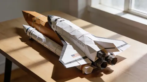 Photorealistic Origami Sculpture Art