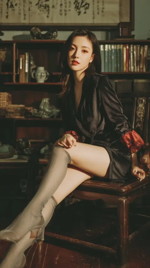 Vintage Chinese Fashion Queen