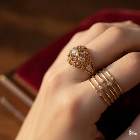 Glowing Jewelry Macro Masterpiece