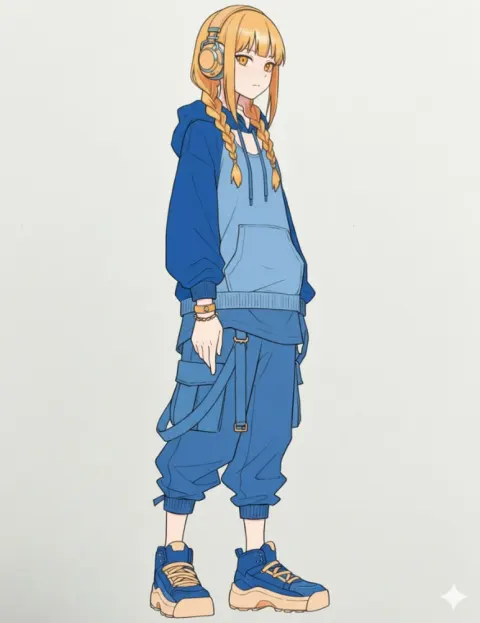 Color Line Art with Color Palette