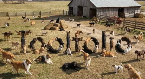 Hidden Word in Dog Farm