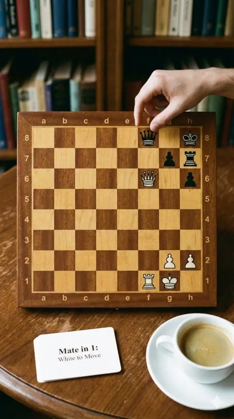 Tricky Mate in One Chess Puzzle