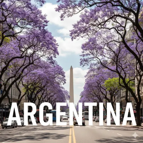 Buenos Aires Jacaranda Spring