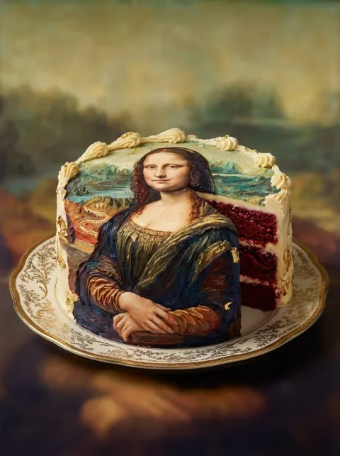 Famous Painting Cake Art