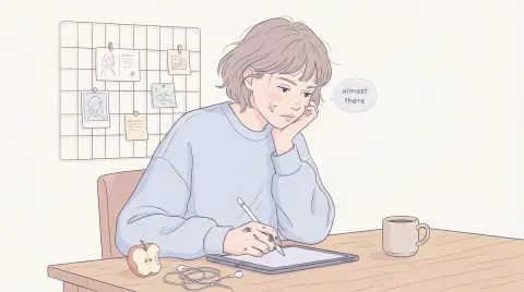 Minimal Pastel Character Art Style