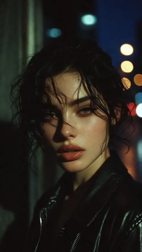 Moody Cinematic Thriller Portrait