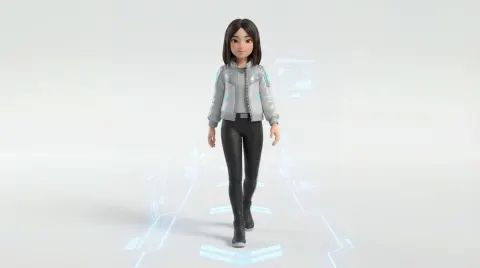 Mia Touches Off Future Interface