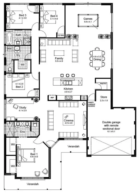 Photorealistic 3D Floor Plan Render