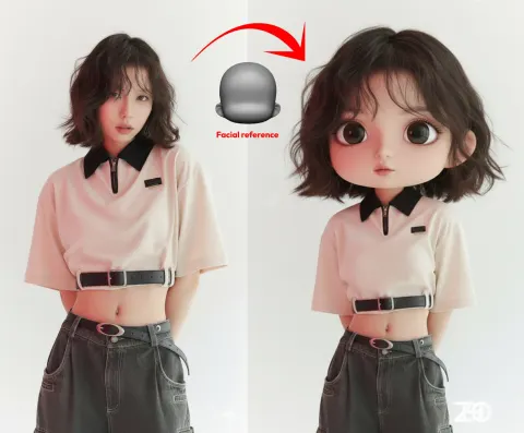 Control Character Face Shape