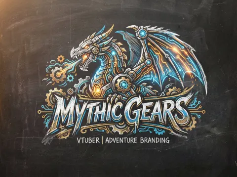 Chalk Fantasy Logo Design