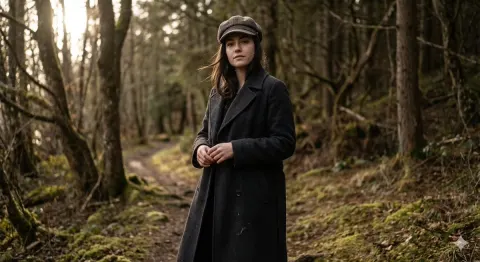 Moody Forest Portrait Photography