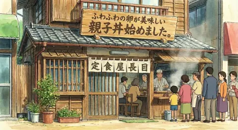 New Menu at Japanese Set Meal Restaurant