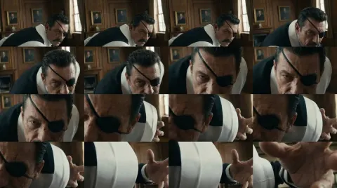 Movie Keyframes in Realistic Live-Action Style