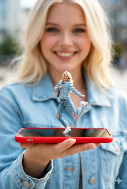 Dancing Miniature Illusion