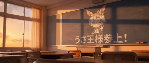Chalk Rabbit King Classroom