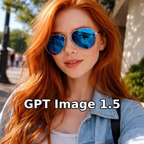 Ginger Girl Blue Aviators