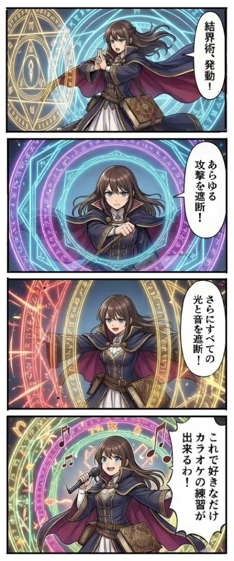Magic Circle Drawing Test