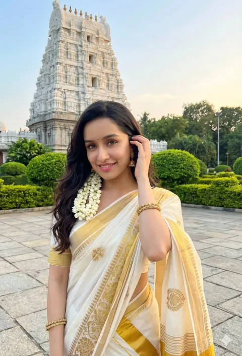 Indian Saree and Yacht Vacation