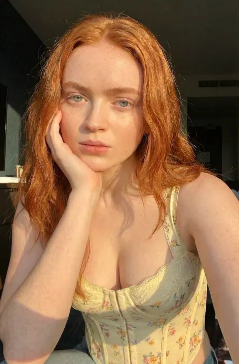 Redhead Portrait Warm Window Light
