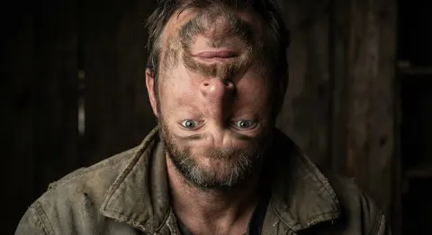 Upside Down Portrait Photography