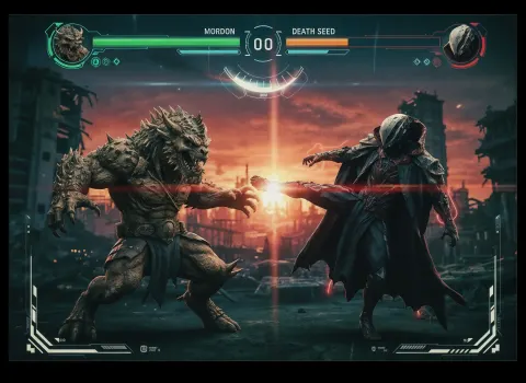 Fighting Game Interface Creation