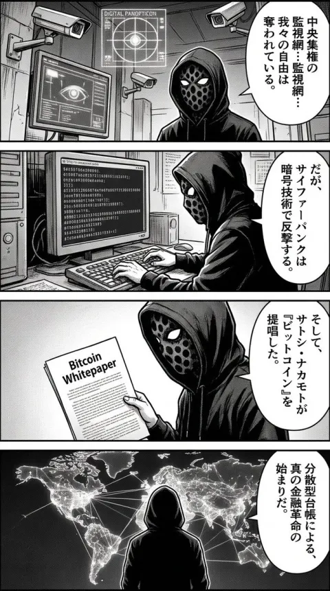 Cypherpunk Explains Bitcoin Birth