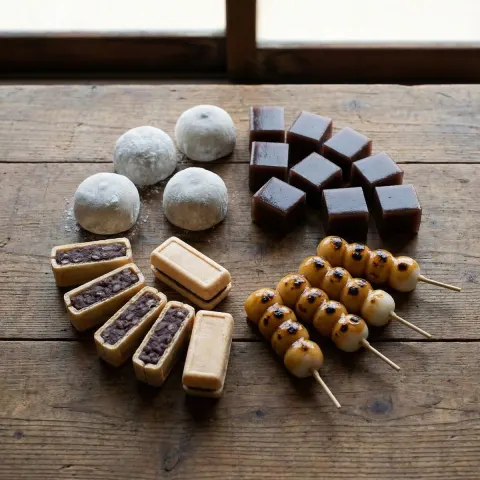 Japanese Sweets Clipart Images
