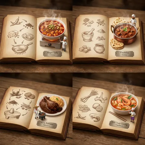 Pop-up Culinary Atlas Creation