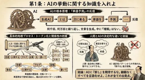 Vintage Japanese Infographic Design