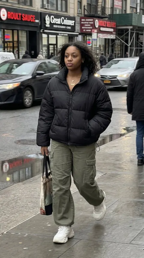 Candid Street Walk Motion Blur
