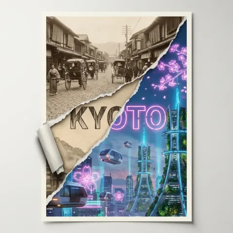 Kyoto Two Eras Poster