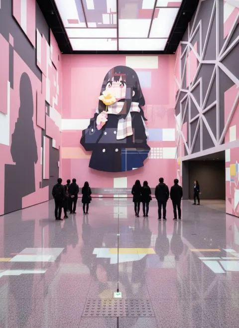 Contemporary Art Exhibition Space