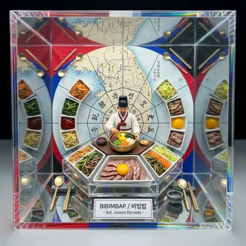 Kaleidoscope Asian Dish Art