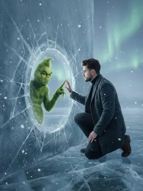 Cinematic Frozen Mirror Fantasy