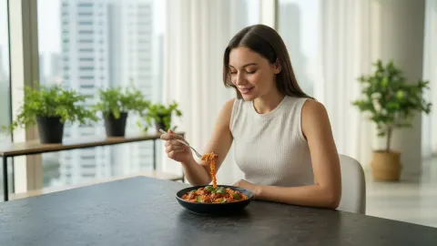 Pasta Model Modern Dining