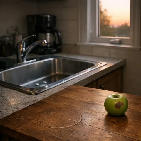 Photorealistic Kitchen at Dawn
