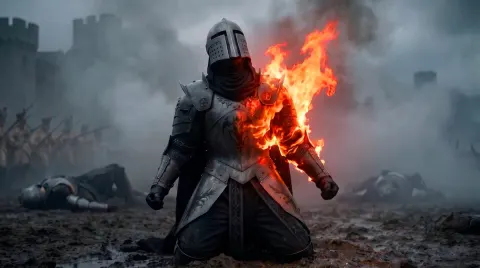 Vampire Knight Scorched by Sunlight