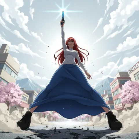 Heroic Beam Weapon Stance
