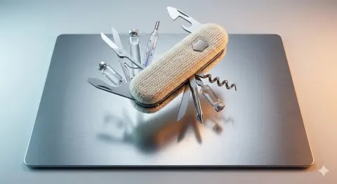 Floating Knife Metal Aesthetic