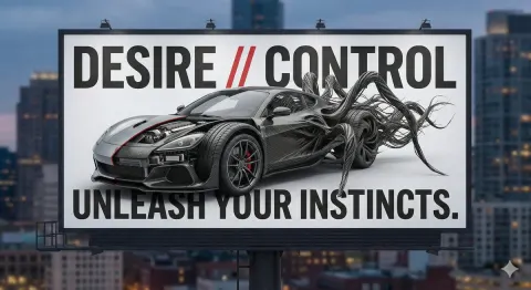 Sports Car Carbon Fiber Ad