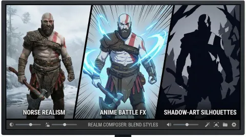 God of War Triple Style Blend