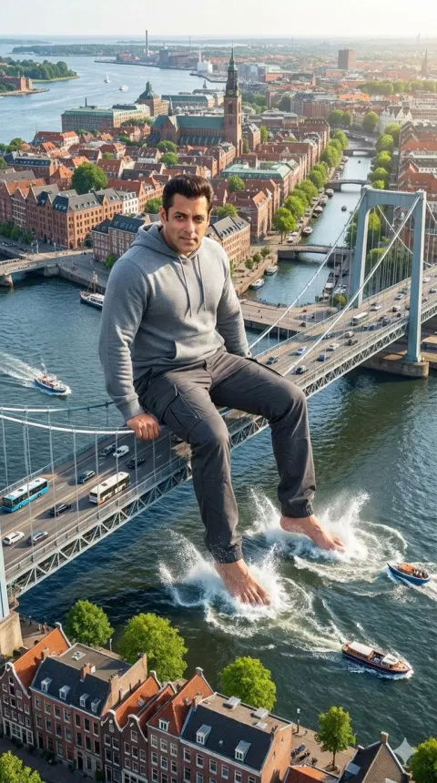 Giant Celebrity City Splash