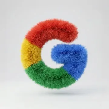 3D fluffy logo