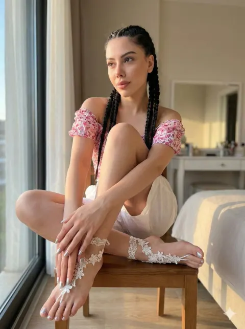 Elegant Golden Hour Portrait